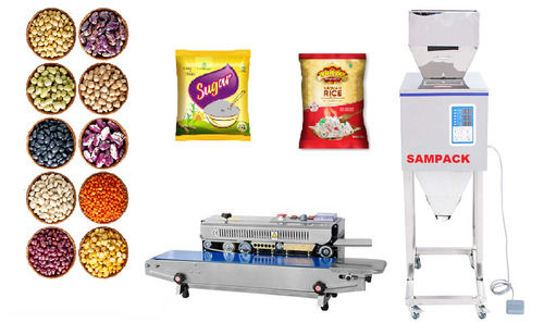 Mini Packing Machine Small Packing Machine With Single Phase And Pouch Capacity 5-999gm