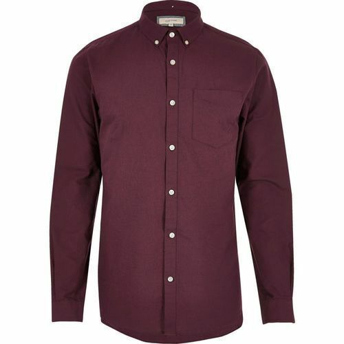 Regular Fit, Solid Spread Classic Collar And Long Sleeves Mena  S Formal Shirt