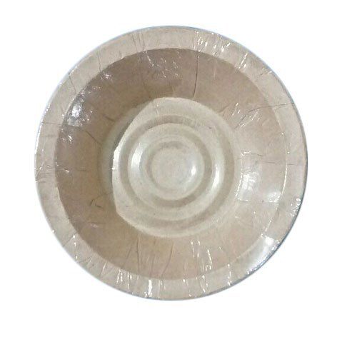 Round Brown Paper Dona, Features: Disposable, Size: 6 Inch