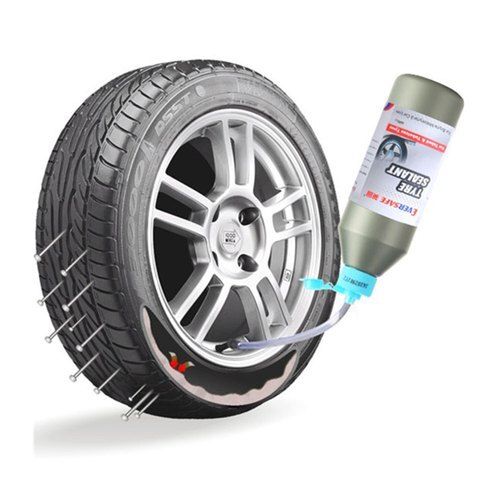 Black Tyre Boss Anti Puncture Sealant For Four Wheeler Vehicles