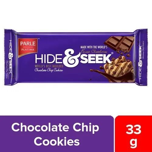 Available Many Flavours 33Gm Parle Platina Hide And Seek Sweet Chocolate Chip Cookies