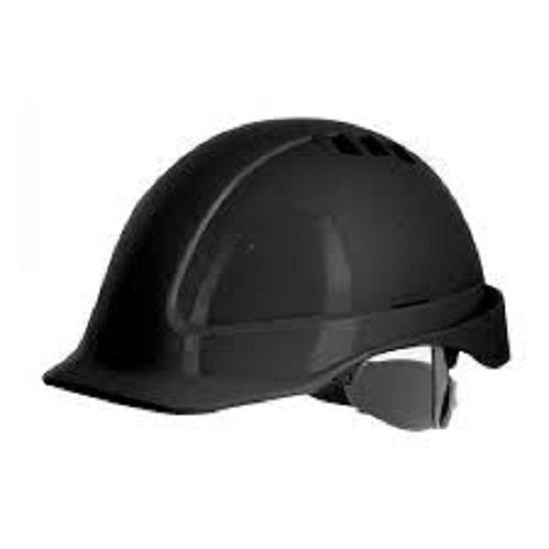 Crack Resistance Black Safety Helmets