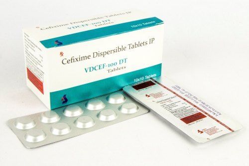 Cefixime Dispersible Ip,vdcef-100 Dt Tablets