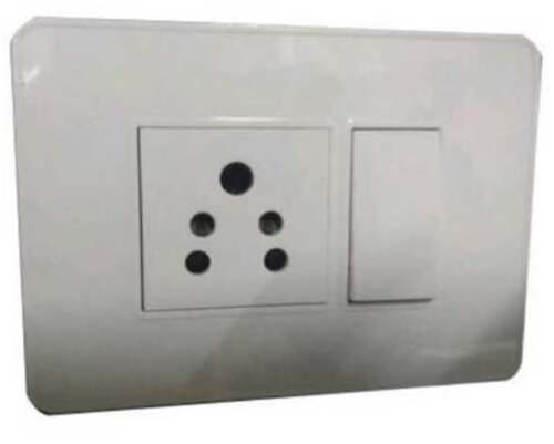 Electrical Fitting Use Poly Carbonate Plastic White Electric Switch Board