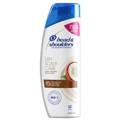 Head And Shoulders Antidandruff Shampoo With 200 Ml For Dry Scalp