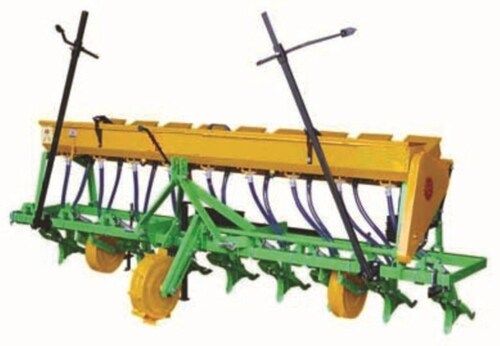 Multi Crop Planter Spring Loaded Tines
