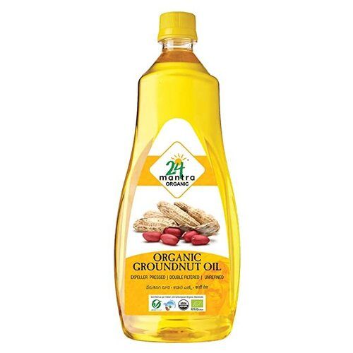 No Harmful Chemicals Rich In Antioxidants 24 Mantra Organic Pressed Groundnut Oil Application: Home And Outdoor