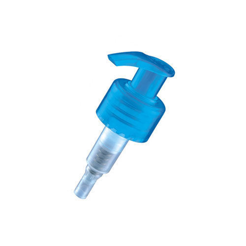 Precise Design, Longer Life And Crack Resistant Blue Color Plastic Lotion Pump