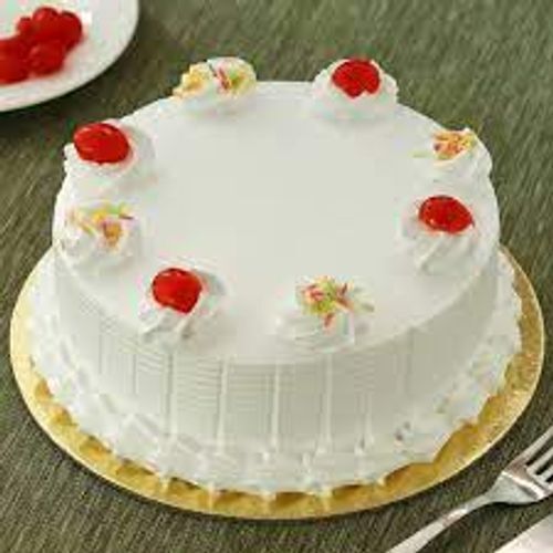 Round Shape Soft And Smooth Textured Creamy Sweet Flavour Vanilla Ice Cakes