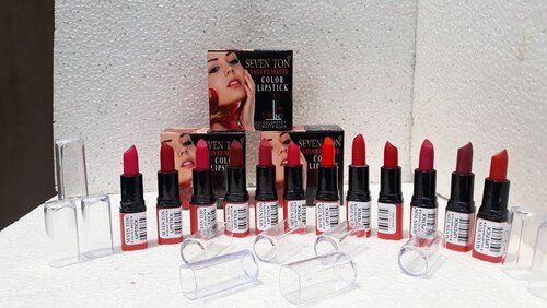 Water Proof And Smudge Proof Seven Ton Long Lasting Matte Lipstick With Fine Finish