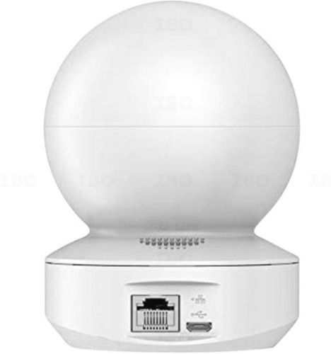 White Round 2 Mp Resolution Wireless Indoor Cctv Camera 