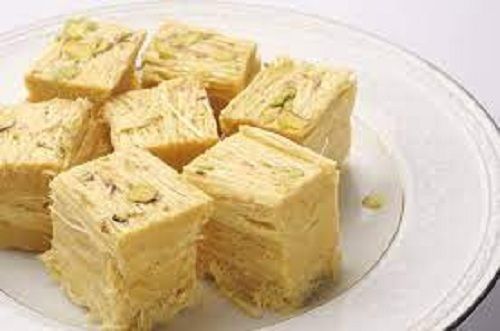 White Yellow Colour And Soan Papdi 