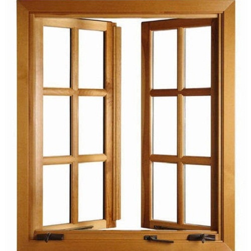 Brown Wooden Window Application: Home
