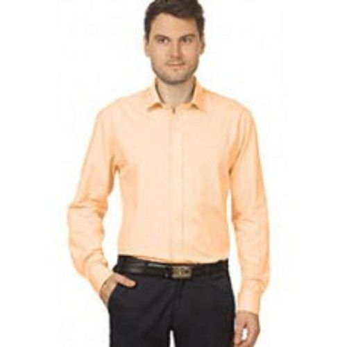 Chambray Arvind 100% Cotton Mens Full Sleeves Formal Shirts For Office Age Group: 18+