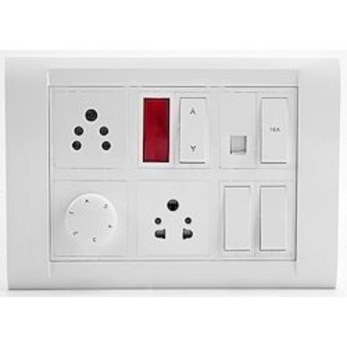 White Electrical Switch Board