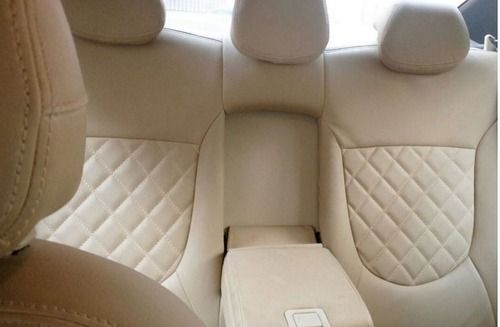 Good Quality And Comfortable Off White Leather Seat Cover For Car Dimension(L*W*H): 4 Inch (In)