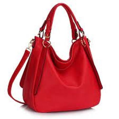 Good Quality Leather, Stylish and Long Lasting Red Leather Bag For Ladies