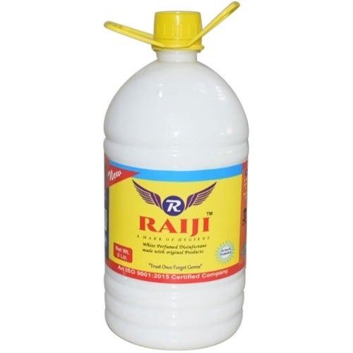 Pack Of 5 Liters Raiji Liquid Kills 99.9 Percent Gems White Phenyl