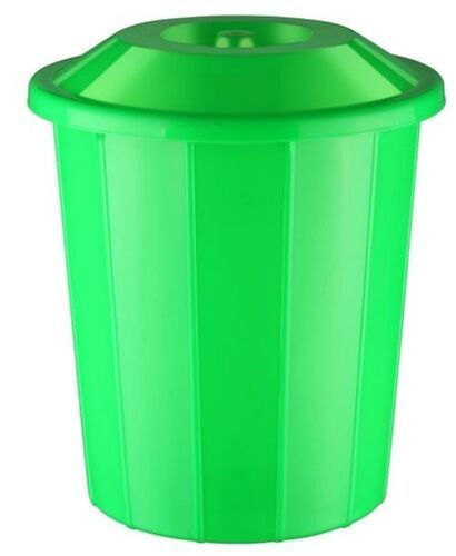  हल्का, ट्रेंडी, और आसान डिज़ाइन रीसाइक्लिंग और ट्रैश कंटेनर हरा रंग का प्लास्टिक स्टोरेज बिन 
