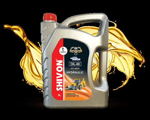 Shivon Anti-Wear Hydraulic Oil For Machines And Equipment - Grade 68, High Temperature Resistant, Engine Lubrication | For Hydraulic Systems, Packaged In Can