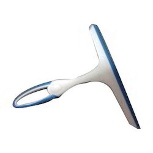 सफेद और नीला, प्लास्टिक बॉडी 10 इंच आकार का किचन वाइपर