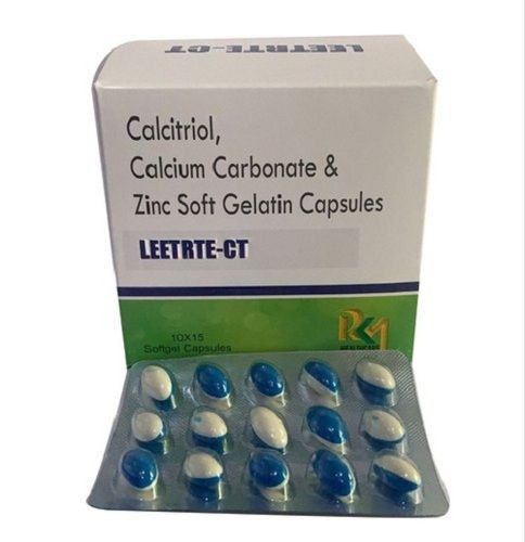 Zinc Soft Gelatin Leetrte-Ct Capsules  General Medicines