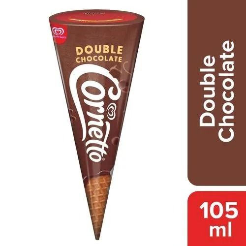 105 Ml Pack Size Delicious And Creamy Chocolate Flavor Cornetto Ice Cream