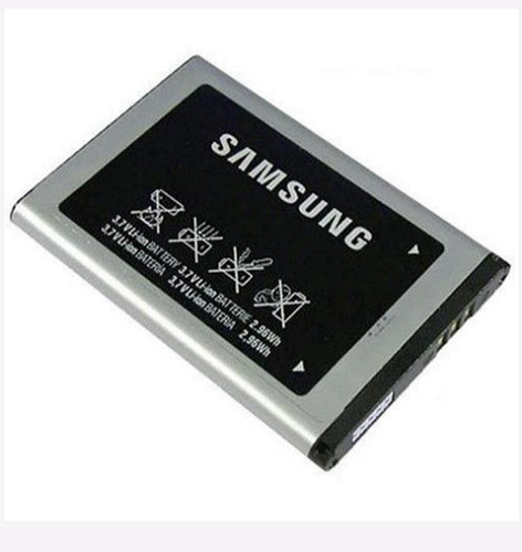 Black And Silver Rectangular 2000magh Samsung Mobile Battery