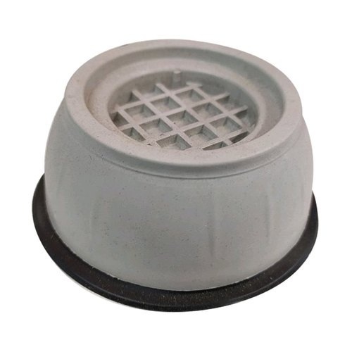 Black AntiVibration Pads For Washing Machines With Suction Cups And