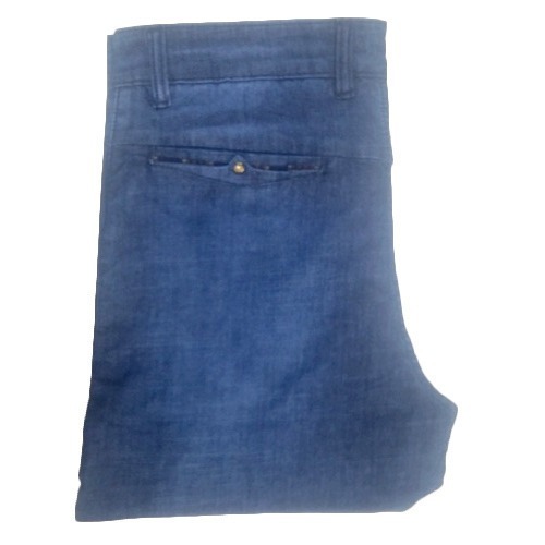 आरामदायक और धोने योग्य कैज़ुअल वियर प्लेन पैटर्न पुरुषों के लिए डेनिम जींस