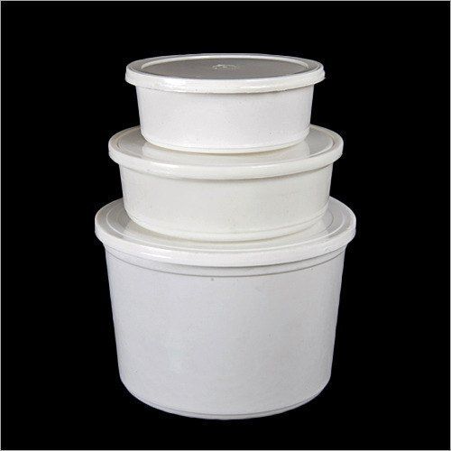 Disposable Container - White Disposable Plastic Food Container 250ML  Manufacturer from Chennai