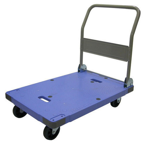 Low Maintenance Enhanced Durability And Less Rolling Resistance Platform Hand Trolley Application: Industrial