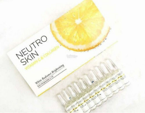 Neutro Skin Vitamin C And Collagen Injection, 10x5ml Each Ampoules