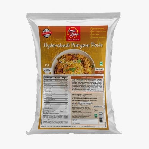 Pack Of 1 Kg Enriched Spicy Regal Kitchen Hyderabadi Biryani Paste