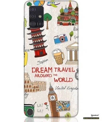 Plastic Body Multi Color Soft Printed for Samsung Galaxy M31s Mobile Back Cover - Soft Feel Slim Design Durable Bump & Scratch Protection
