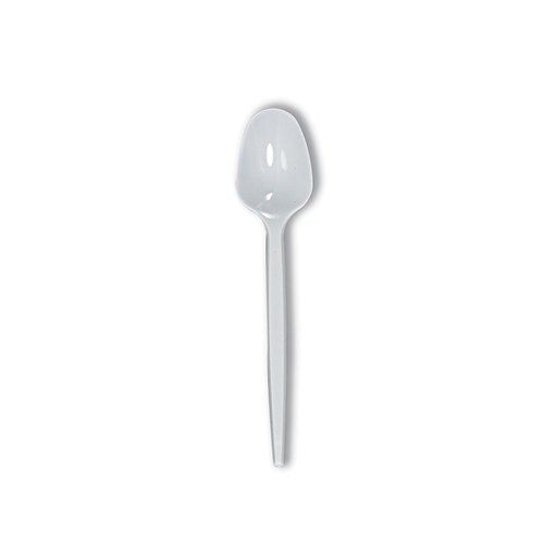 Semi-Automatic Plastic Material Disposable Plain Spoon For Hotel And Restaurants Supply