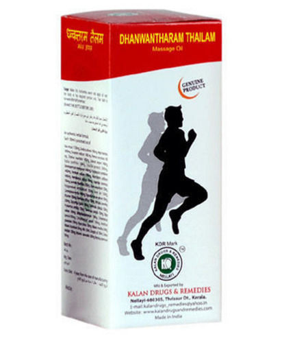 100% Natural Herbal Dhanwantharam Thailam Massage Oil
