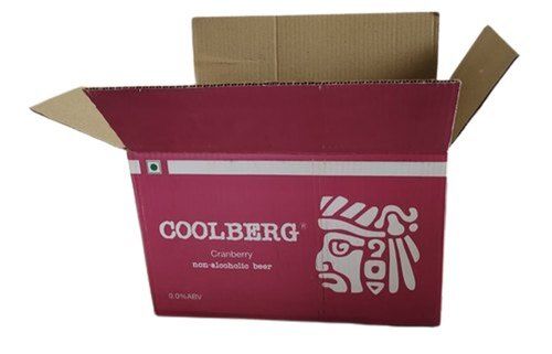 3 Ply Corrugated Box For Packaging Usage With Customized Digital Printing