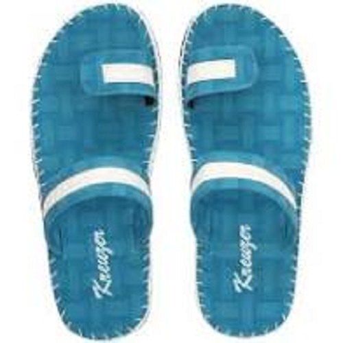 Blue White Daily Wear Slippers For Ladies