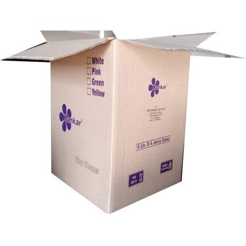 Heavy Duty, Good Quality, Compact Size and Brown Color Rectangular Shape Corrugated Box