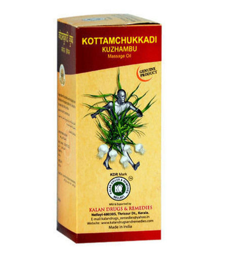 Machine Made Herbal Kottamchukkadi Kuzhambu Massage Oil, 200Ml Pack