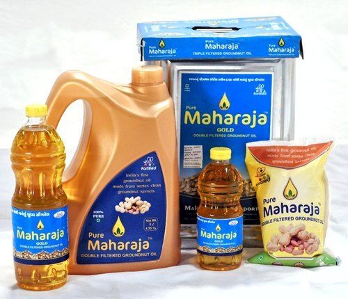 White Maharaja Refined Groundnut (Peanut) Cooking Oil