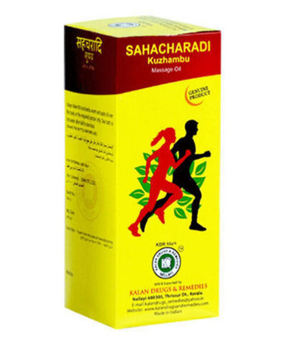 Blue Natural And Pure Herbal Sahacharadi Kuzhambu Oil, 450Ml Pack