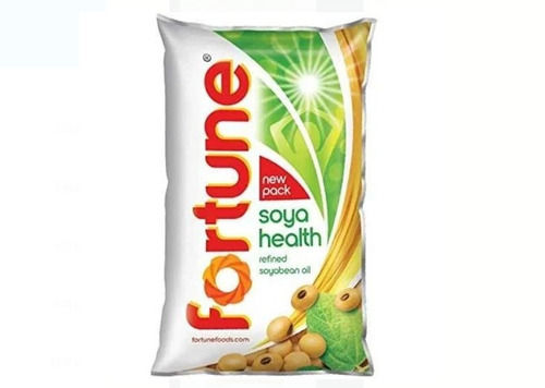 Pack Of 1 Liter Food Grade Fortune Soya Health Refined Oil 