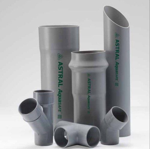 Round Shape Grey Leak Proof And Easy To Use Astral Pvc Pipes