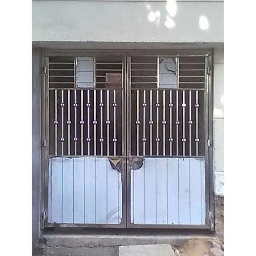 Rust Resistant Stainless Steel Durable Hand Made Bi Parting Style Grill Gate Height: 5-9 Inch (In)