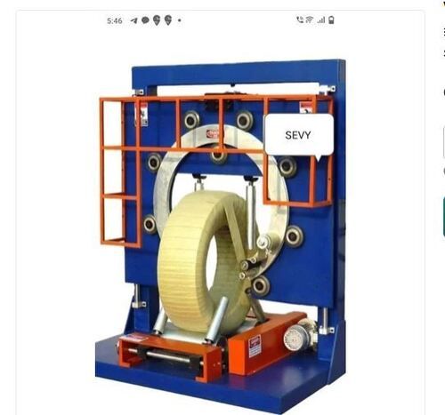 Manual Vertical Coil Wrapping Machine With 230-415V Power Input And Three Phase