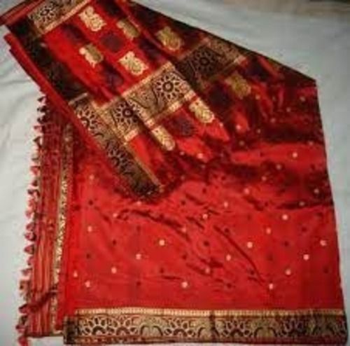 6.2 Meter Length Pure Soft Silk Casual Party And Wedding Wear Maroon Paithani Saree