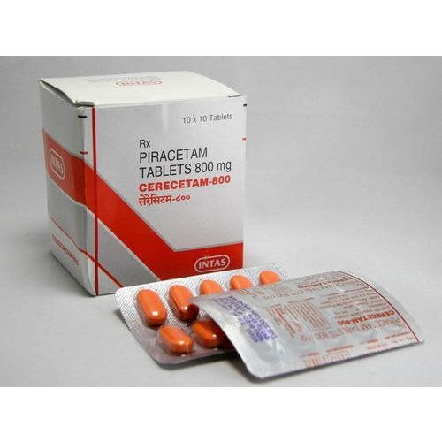 800 Mg Piracetam Pack Of 10 X 10 Tablets