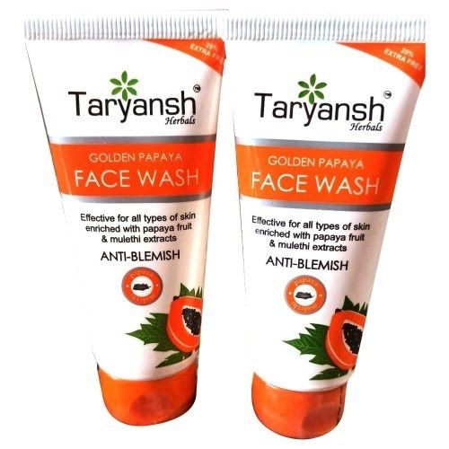 Anti Blemish Herbal White Colour Taryansh Golden Papaya Face Wash